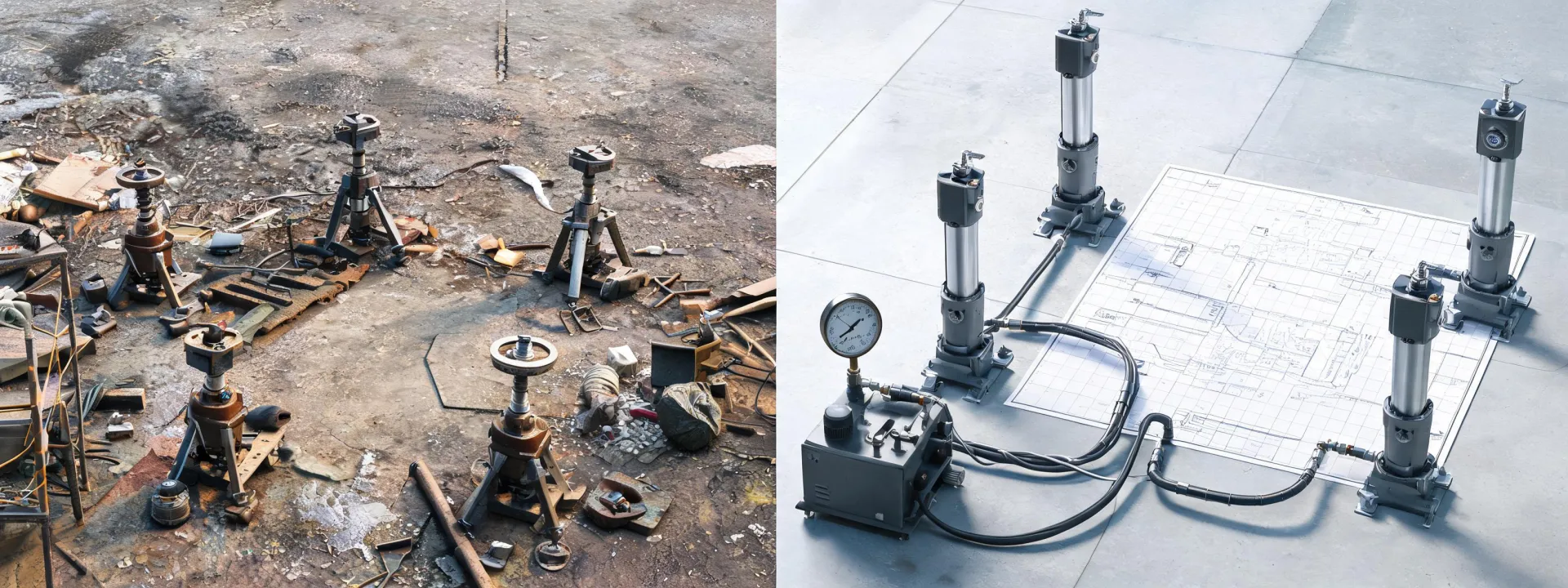 Hydraulic engineering before and after planning board